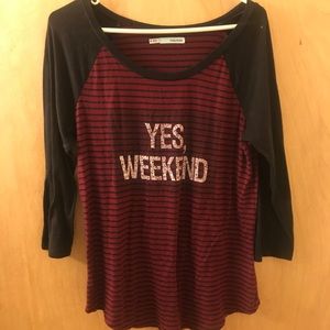 Maurice's Ladies Quarter length Tee